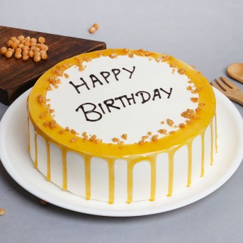 Crunchy Butterscotch Cake